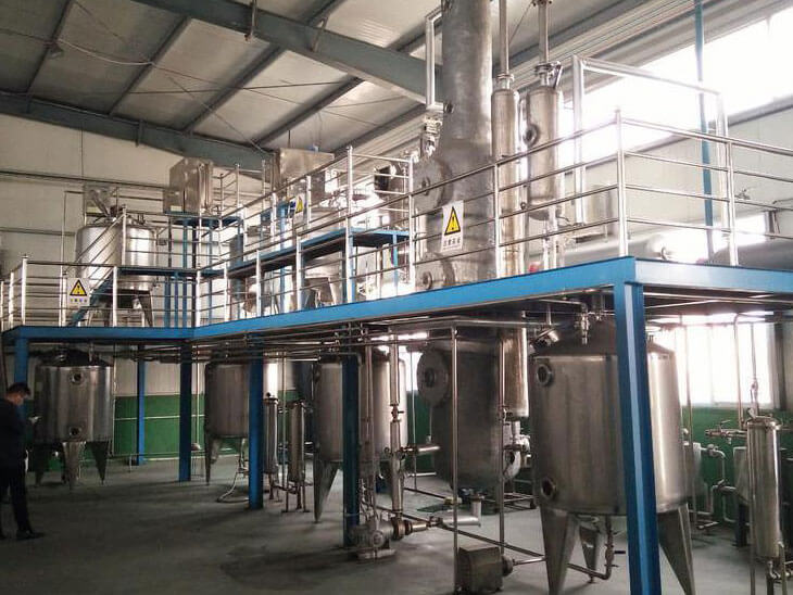 Refining Plants for Edible Oils